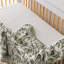 Olive Branches Muslin Quilt in GOTS Certified Organic Cotton