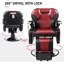 Fauteuil de massage en faux cuir