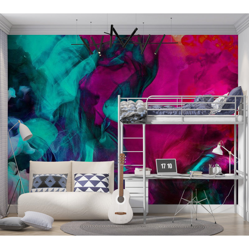 Arathi Abstract Wall Mural, 110" L x 157" W