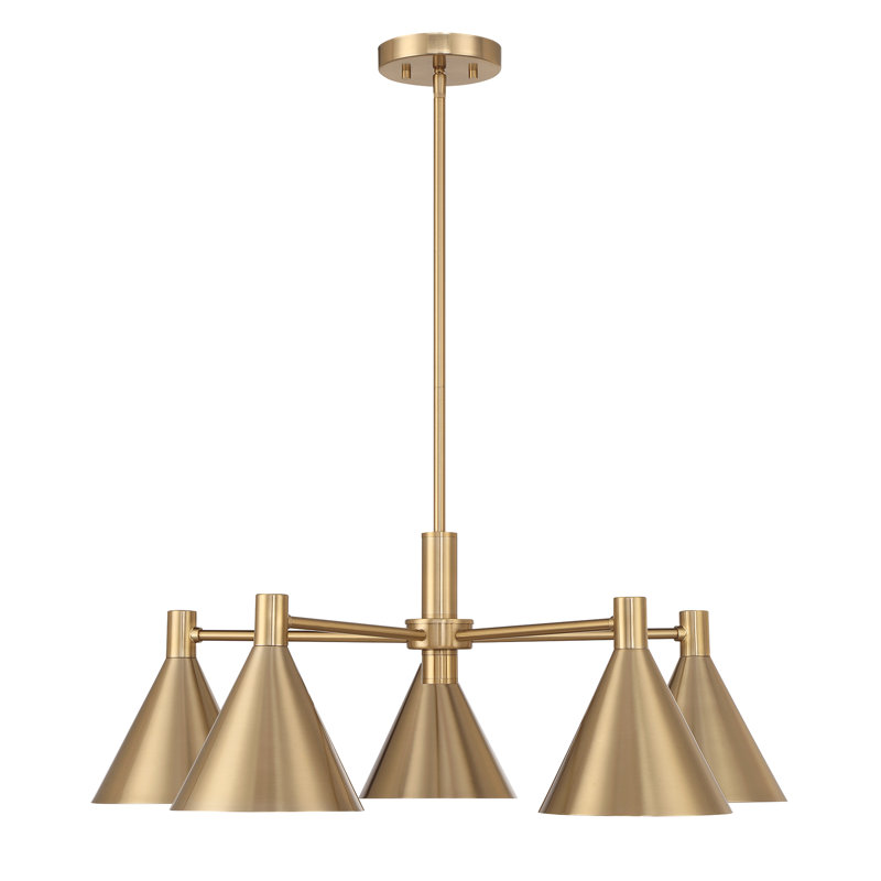 Moderne 5-Light Chandelier