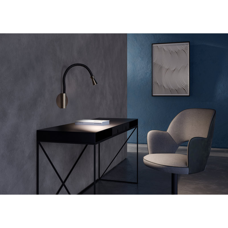 G+T Wall Lamp, Satin Bronze