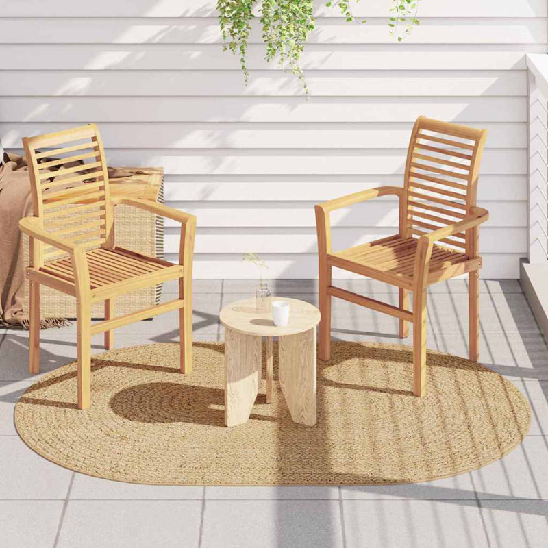 Oval Machine Braided Area Rug, Oval 140 x 200 cm