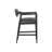 Keagan Counter Stool - Brentwood Charcoal Leather-106888351-106888353