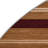 HorizontalStripes Brown Indoor and Outdoor Area Rug-1703260225