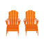 Ensemble de conversation avec repose-pieds 4 pièces Adirondack Vinnie-351681407