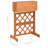 74cm H x 45cm W Wood Lattice Panel Trellis