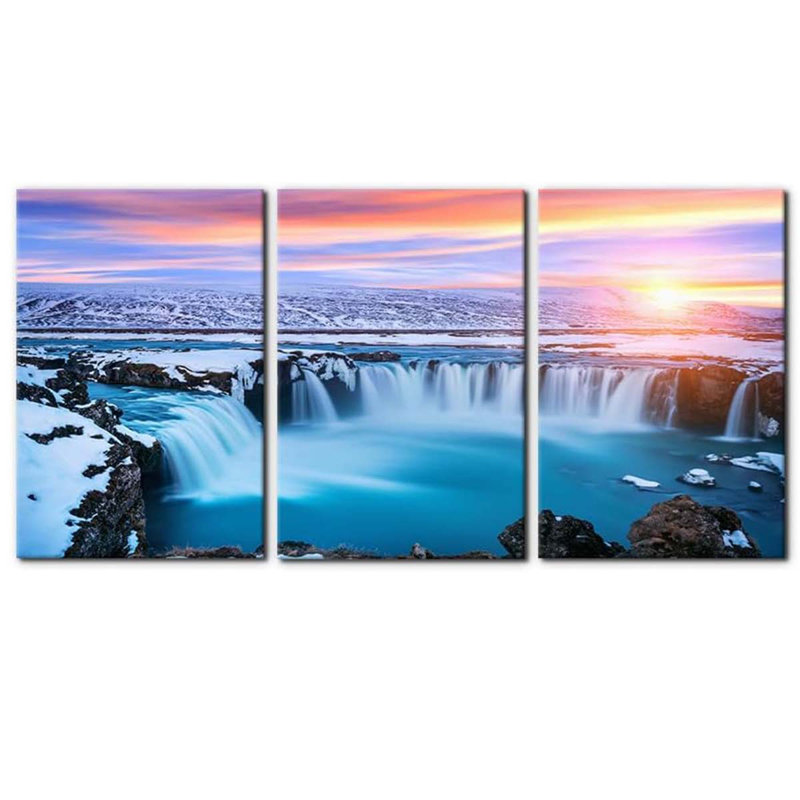 3 Piece Wrapped Canvas Print