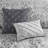 Emilia Silver Jacquard 12-Piece King Comforter Set with Bed Sheets-1114635877-1150314837
