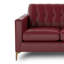 Canapé moderne en cuir capitonné Mid-Century-46977411