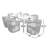  Aniston 7-Piece Teak & Stone Dining Set with Sunbrella® Cushions-513532492