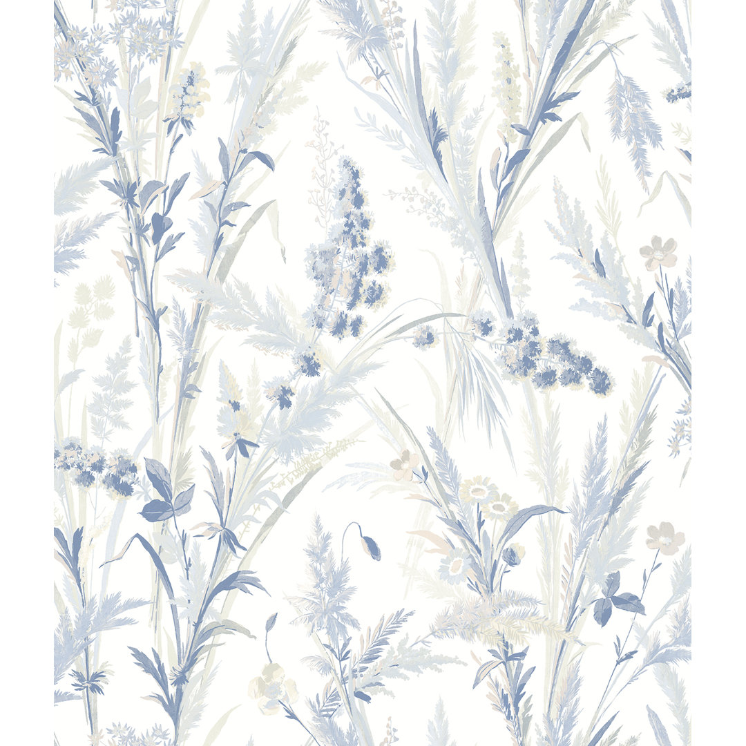 Kemar Wheat Meadow 33' L x 20.5" W Wallpaper Roll Lark Manor™ 