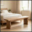 Banc en bois avec pieds robustes