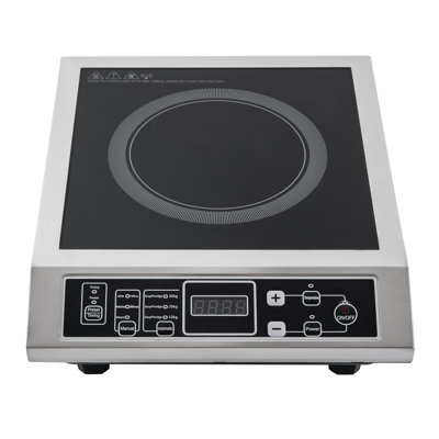 3500W Professional Countertop Stainless Steel Induction Cooktop Temperature Adjustable