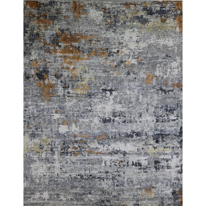Tapis contemporain noué à la main Dover