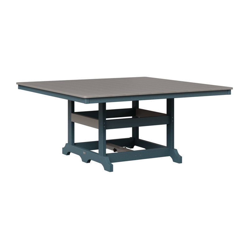 Table de salle à manger Berlin Classic, Ardoise, Gris clair