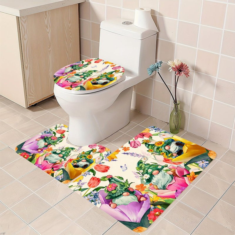 Ensemble de 3 tapis de salle de bain Spring
