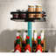 Vallelunga Free-Standing Stainless Steel Spice Rack