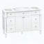 Meuble-lavabo autoportant de style vintage de 47,2 po avec 6 tiroirs et 2 portes seulement-137632566