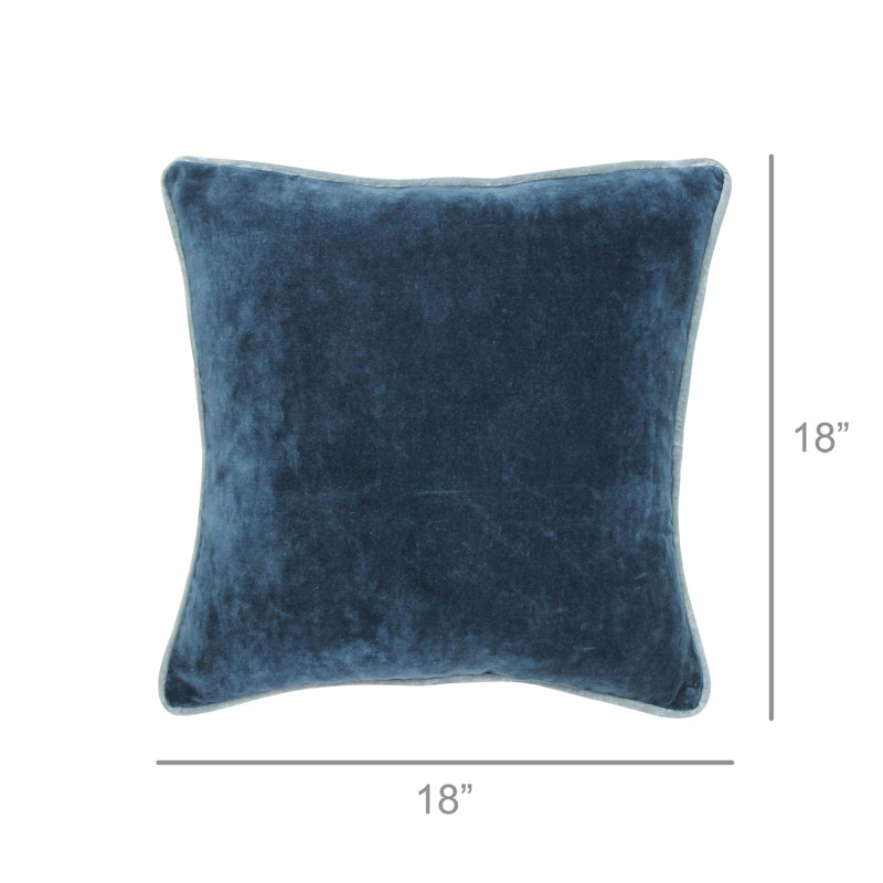 Coussin Keely, Bleu