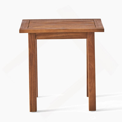 Wood End Table