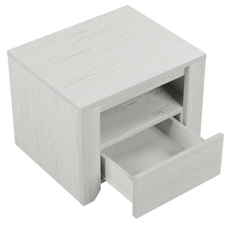 Table de chevet blanc cassé Millissa