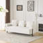 Canapé moderne 78 po 3 places beige-1787835203