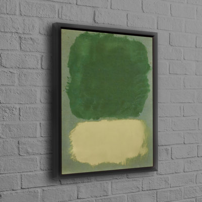 Abstract Canvas Art in Rothko-Inspired Modern Design Perfect for Wall Decor in Baby's Room