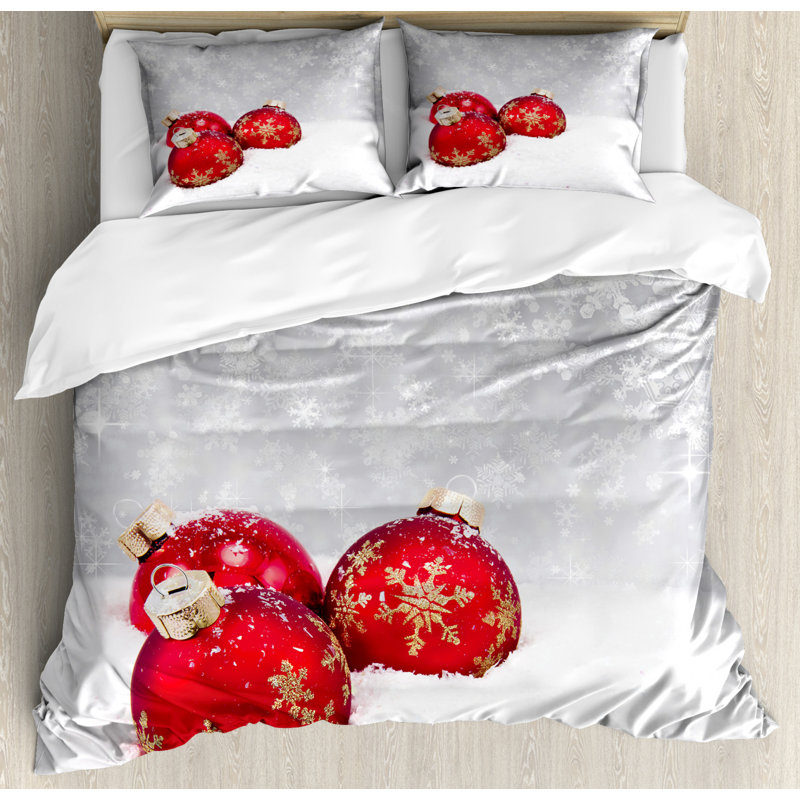 Allmon 260 TC Duvet Cover Set, Double - 2 Standard Pillowcases