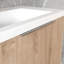 Meuble-lavabo à fermeture en douceur avec lavabo, petites tablettes de rangement et armoire combinée-1199845599-1199845596