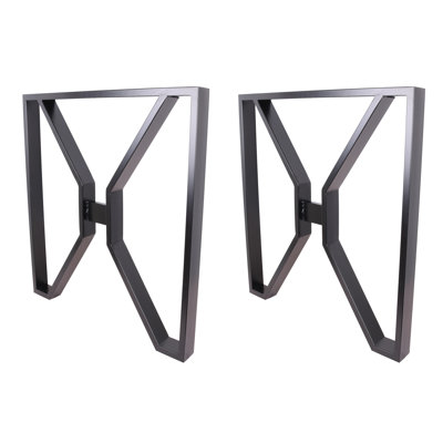 Pied de table en acier Jeaninne