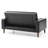 Andrews 60in Loveseat, Black