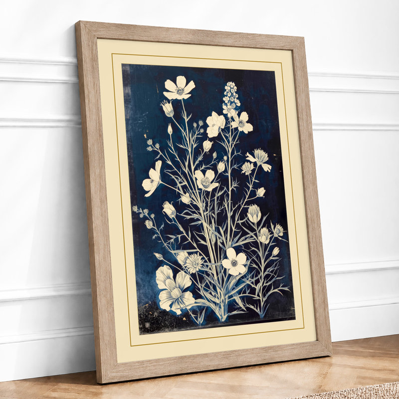 Gilded Botanica Botanical - Framed Print, A1 - 84.1 x 59.4 cm, Oak