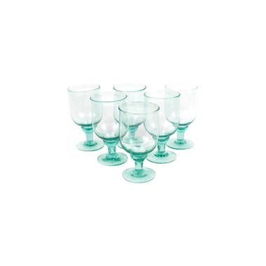 Eternal Night 12 - Piece 13oz. Glass Red Wine Glass Glassware Set