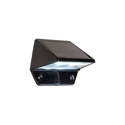 14B2AA33F6324B63965216F49A5840BA Black Aluminum Deck And Wall Light