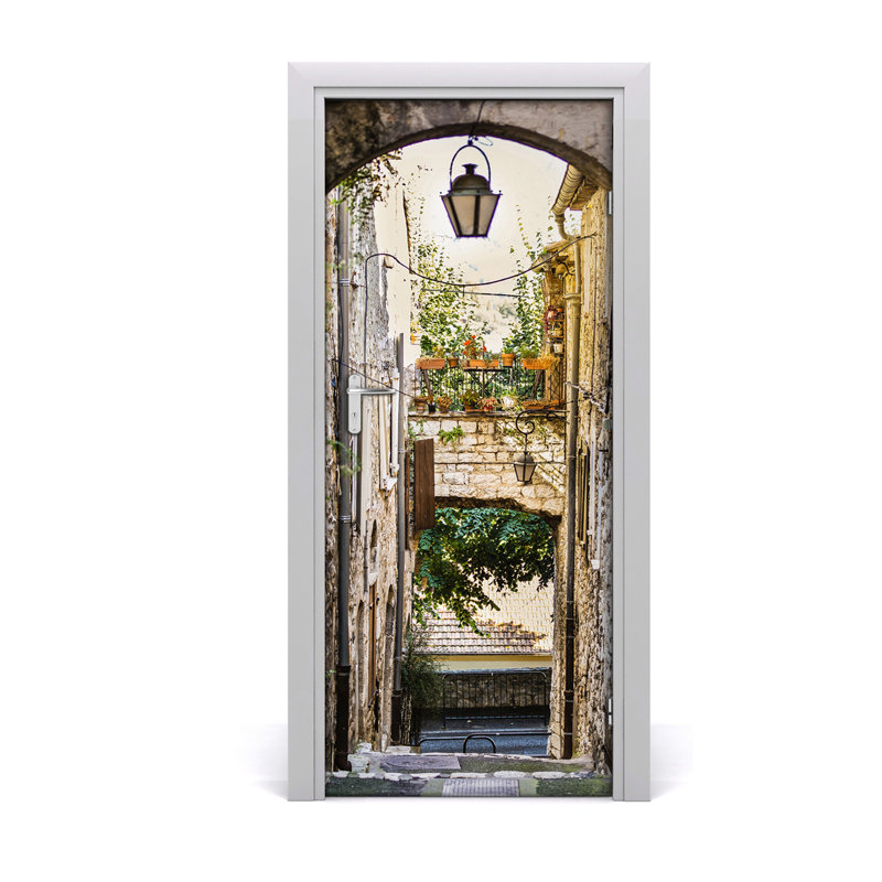 Old Town Door Decal
