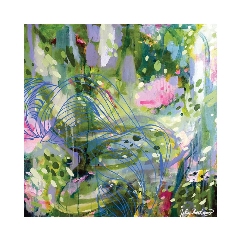 Kween by Julia Badow - Wrapped Canvas Painting, 30.48 cm H x 30.48 cm W