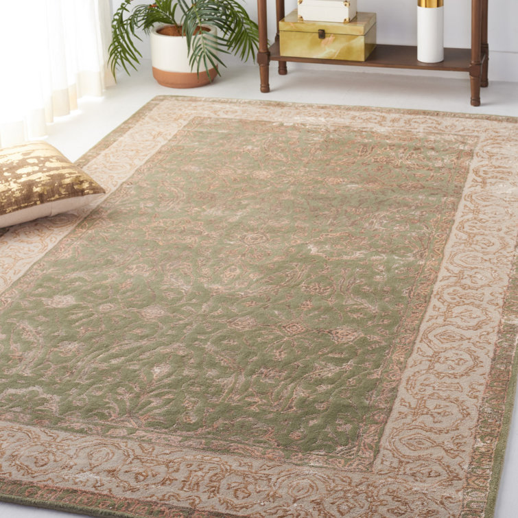 Braxtan Silk Road Hand Tufted New Zealand Wool Oriental Rug