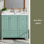 Meuble-lavabo 36 po - Vert