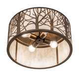Branches 4 - Light Flush Mount
