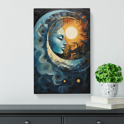 Moon Orphism - No Frame Print