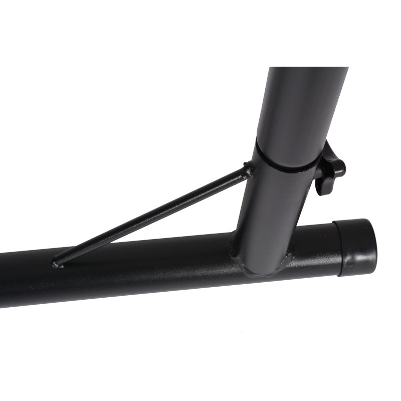 Black Steel X-Stand for Hanging Hammock Chairs