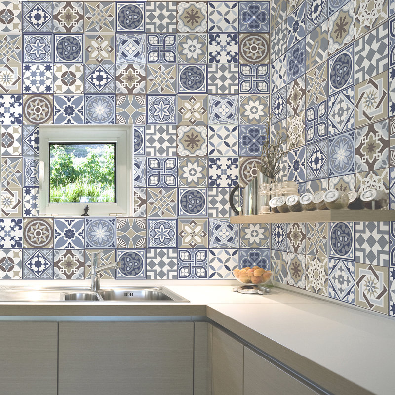 Abstract Tile Decal