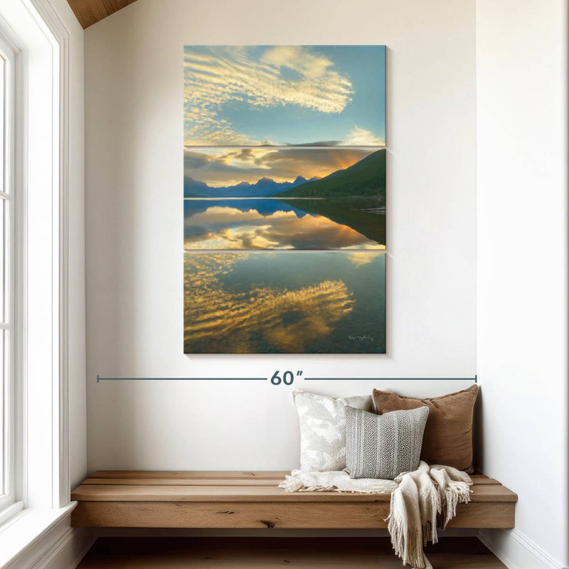 Alvord Montana Sunrise, 50" H x 32" W