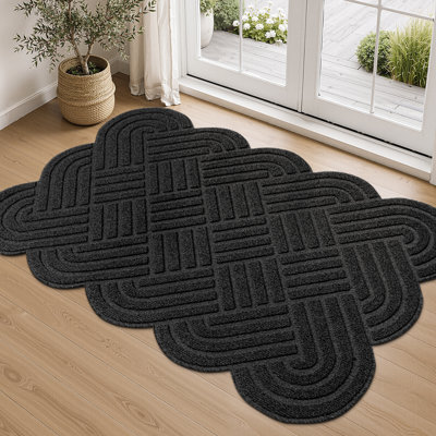 Textured Non-Slip  Stain And Fade Resistant Doormat