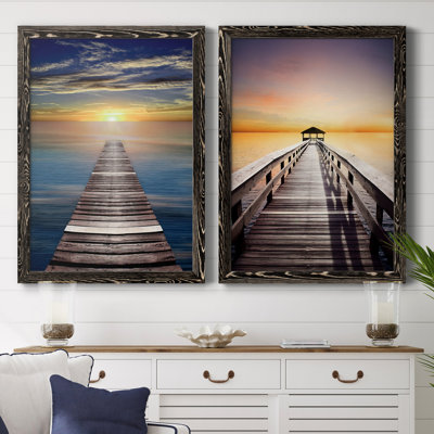 " Caribbean Dusk " 2 - Pieces