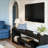 Spacious Media Console Stand,Center TV Stand,Modern Entertainment Center