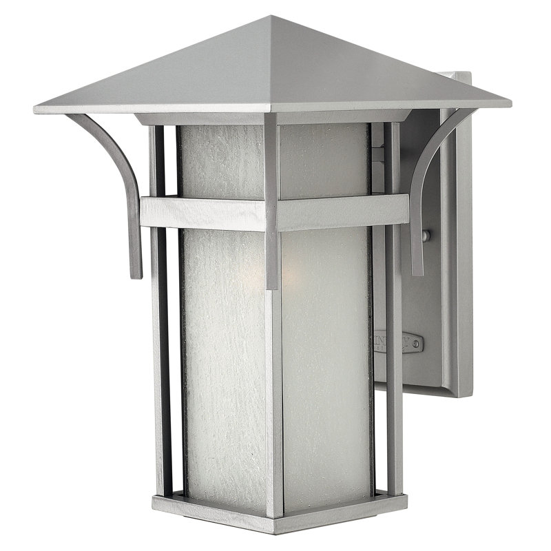 Harbor Outdoor Wall Lantern, Anchor Bronze, Non-Energy Saving/Non-Dark Sky