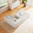 Fully Compressed Modular L-Shaped Sofa Set With Reversible Chaise & Tufted Back-1520094348