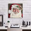 «Santa Claus» par Ashley Bradley, art mural sur toile