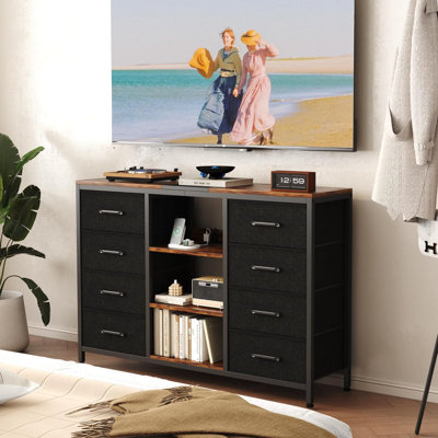 Commode 8 tiroirs Cratten